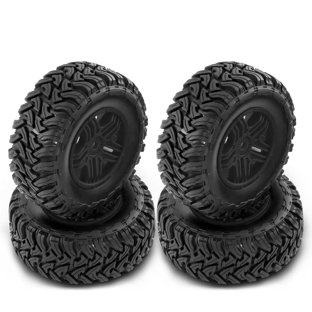 Kdouehg 110 mm RCCar-Gummireifen-Felgensatz für 1/10 Short Course Truck ARRMA SENTON- 550/9125 Slash Redcat/, B Kdouehg 110 mm RCCar-Gummireifen-Felgensatz für 1/10 Short Course Truck ARRMA SENTON- 550/9125 Slash Redcat/, B von Kdouehg