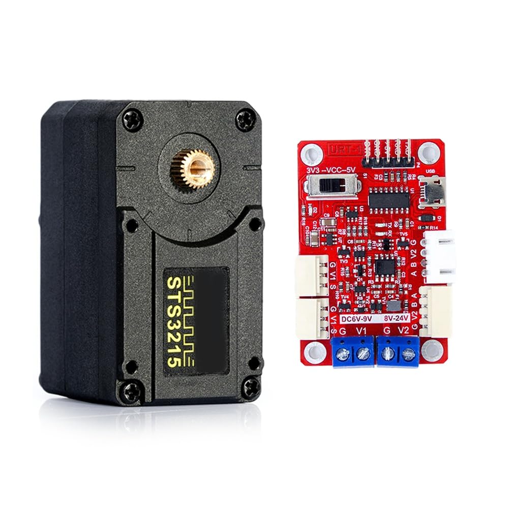 Kdouehg 12V STS3215 Servos für Den SO-ARM100 Roboterarm 30KG Hochdrehmoment-Intelligent-Bus-Servo TTL mit FE-URT-1 Programmierung Hohe Präzisions-Drehmoment-Programmierbares Feedback Kdouehg 12V STS3215 Servos für Den SO-ARM100 Roboterarm 30KG Hochdrehmoment-Intelligent-Bus-Servo TTL mit FE-URT-1 Programmierung Hohe Präzisions-Drehmoment-Programmierbares Feedback von Kdouehg
