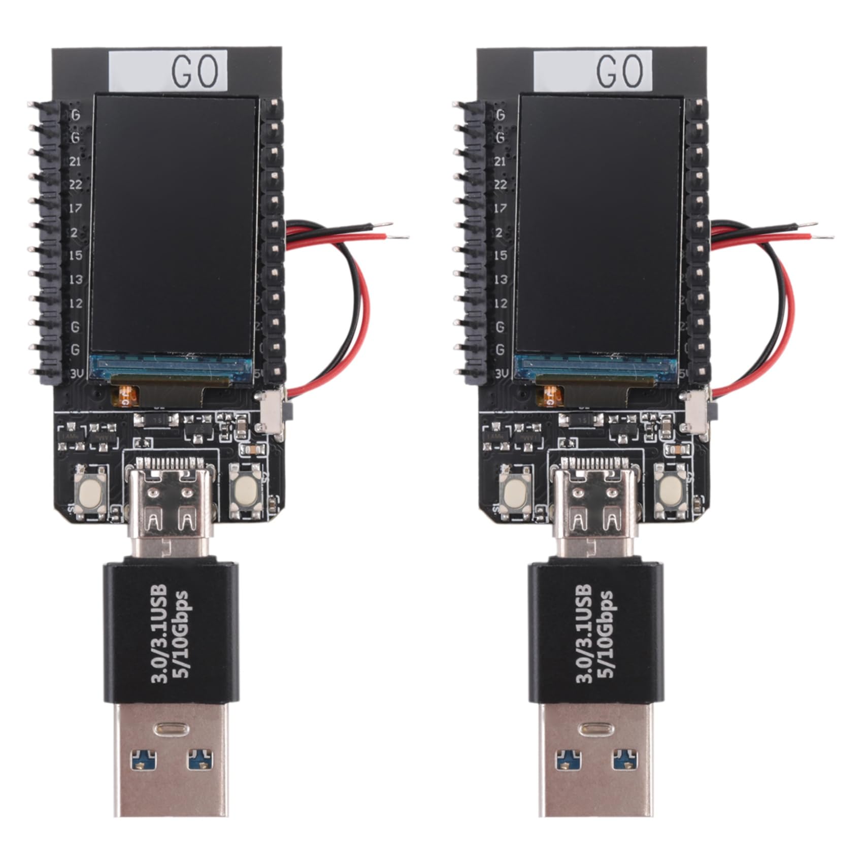 Kdouehg 2 Stück BTC Solo Miner Nerdminer V2 55KH/S Bitcoin Solo Miner Station Nerdminer Board mit Adapter Kdouehg 2 Stück BTC Solo Miner Nerdminer V2 55KH/S Bitcoin Solo Miner Station Nerdminer Board mit Adapter von Kdouehg