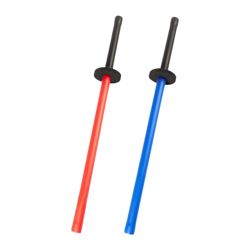 Kdouehg 2-Teiliges Set Trainingsstock mit Rutschfestem Aus Schaumstoff, Trainingsspielzeug zum Üben der Schwertkunst, Fechten, Spielzeug, Geschenk, 70 cm von Kdouehg