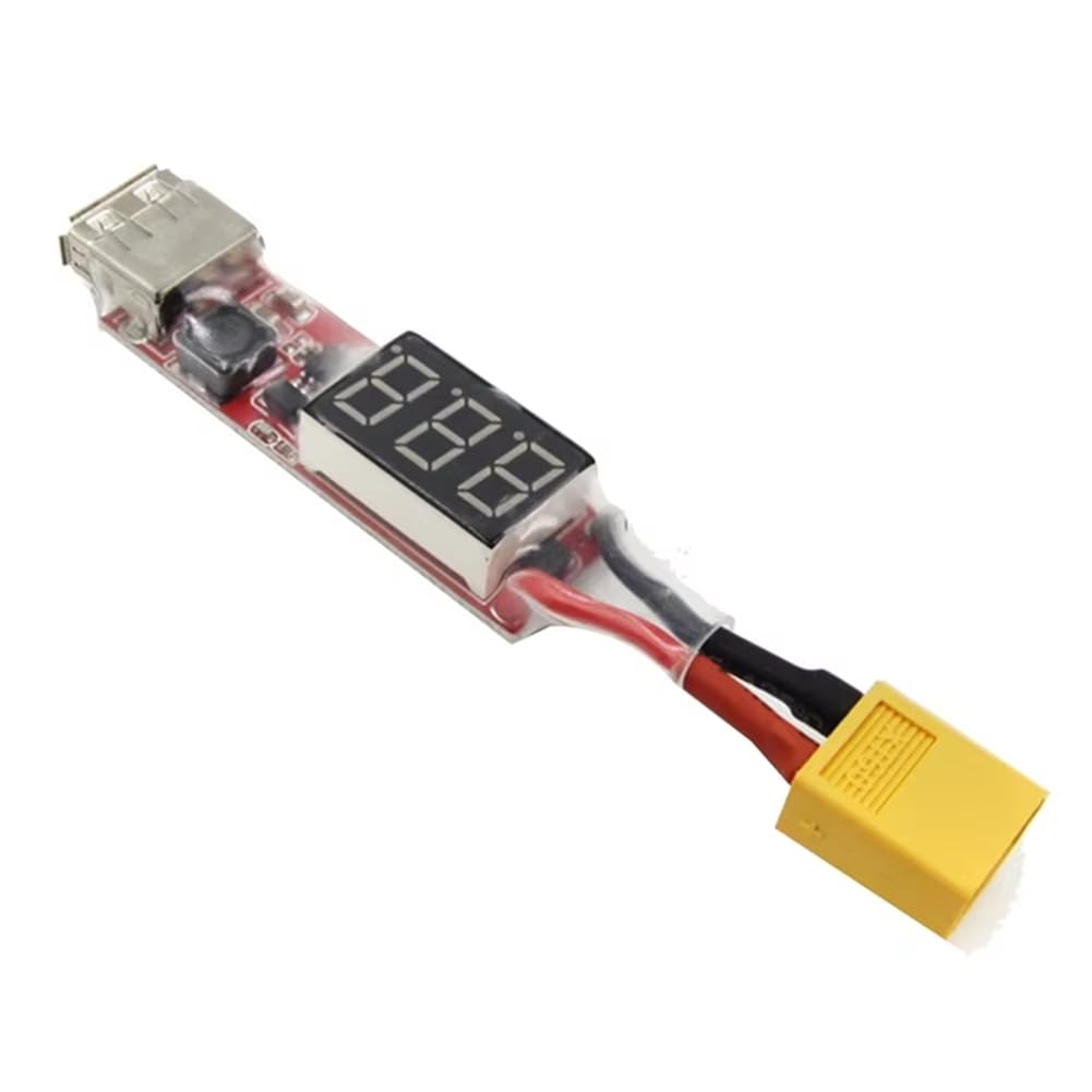 Kdouehg 2S-6S Lithium Batterie Ladegerät Konverter XT60 Stecker mit Spannungsanzeige Adapterplatine zum Schutz Des Telefonfunktionen Kdouehg 2S-6S Lithium Batterie Ladegerät Konverter XT60 Stecker mit Spannungsanzeige Adapterplatine zum Schutz Des Telefonfunktionen von Kdouehg