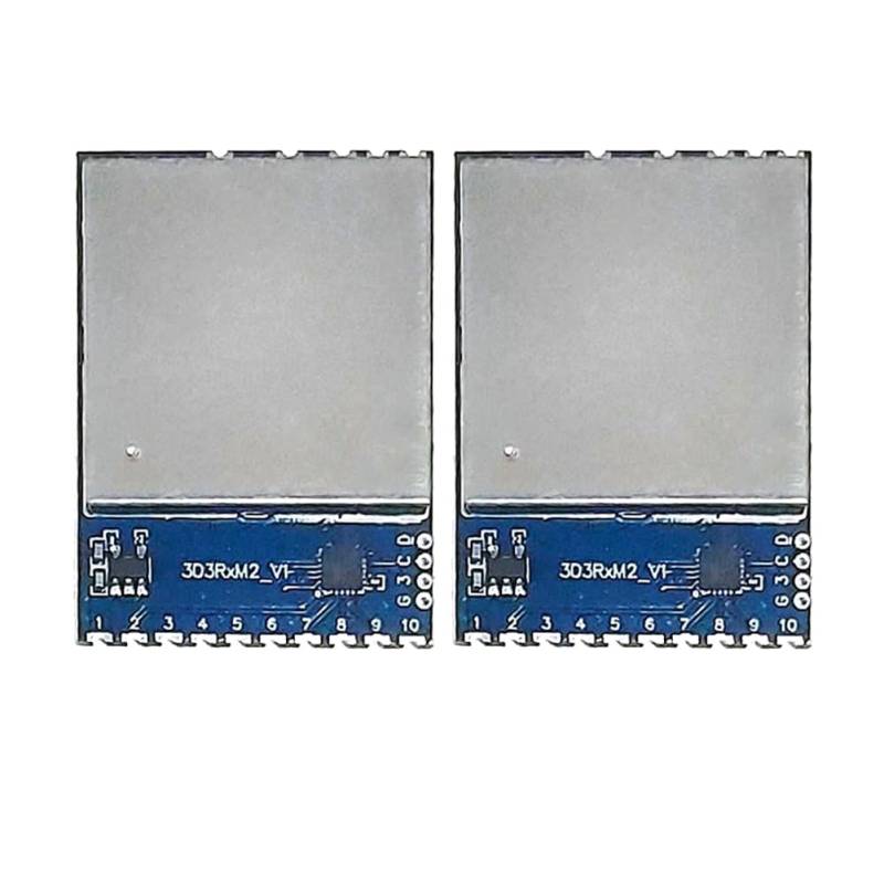 Kdouehg 2pcs 3.3g FPV VRX RF -Empfängermodul 3D3RX M2 16CH Wireless Analog Audio Video Transmission Receiver von Kdouehg