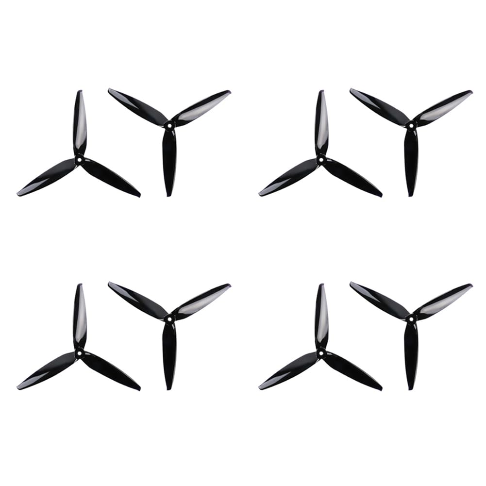 Kdouehg 4 Paar 7040 7X4X3 3-Blatt-PC-Propeller CW+CCW für RC FPV Freestyle 7-Langstrecken-Drohnen DIY Teile A Kdouehg 4 Paar 7040 7X4X3 3-Blatt-PC-Propeller CW+CCW für RC FPV Freestyle 7-Langstrecken-Drohnen DIY Teile A von Kdouehg