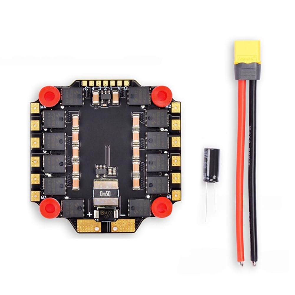 Kdouehg 60A 4in1 BLheli_S ESC Unterstützung Von DSHOT150/300/600 PWM Oneshot-Protokoll 30,5x30,5mm für RC FPV Drohne Quadcopter Teile Kdouehg 60A 4in1 BLheli_S ESC Unterstützung Von DSHOT150/300/600 PWM Oneshot-Protokoll 30,5x30,5mm für RC FPV Drohne Quadcopter Teile von Kdouehg