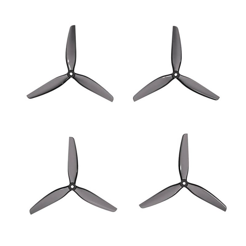 Kdouehg 7,5 Tri-Blade-Propeller 4 Stück Transparentes CW/CCW Props für FPV-Racing-Drohnen und Brushless-Motoren von Kdouehg