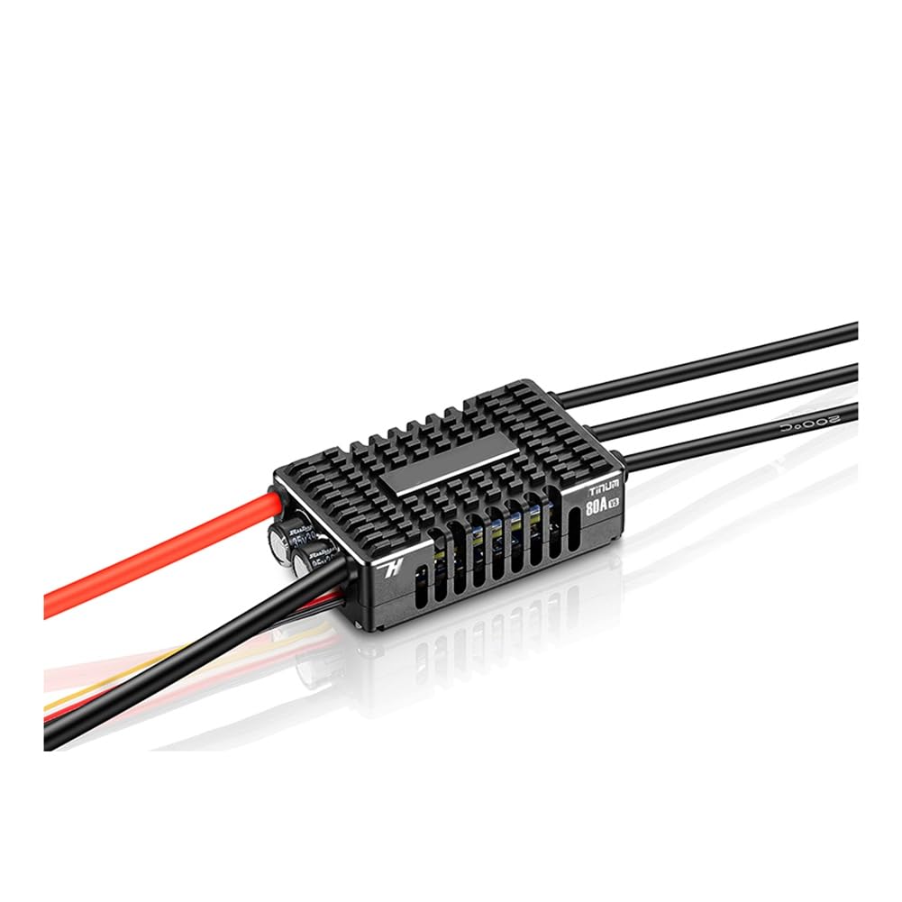 Kdouehg 80A V5 ESC 3-8s Bürstenloser Drehzahlregler, Entwickelt für FPV-RC-Drohnen, Hubschrauber und Multikopter Kdouehg 80A V5 ESC 3-8s Bürstenloser Drehzahlregler, Entwickelt für FPV-RC-Drohnen, Hubschrauber und Multikopter von Kdouehg