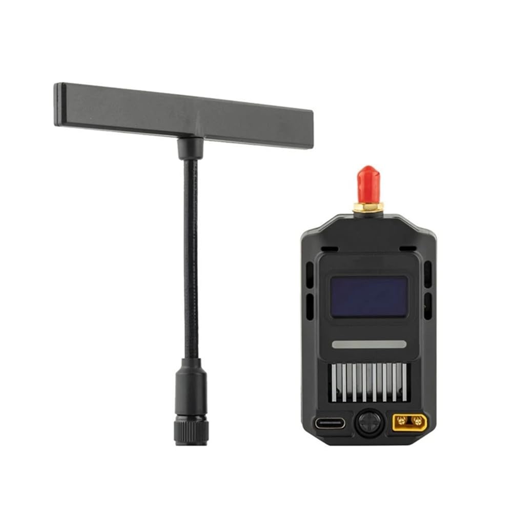 Kdouehg ExpressLRS Hochfrequenz-Head-Receiver für FPV-Modell-Fernbedienung 915 MHz ELRS- mit T-Antenne Kdouehg ExpressLRS Hochfrequenz-Head-Receiver für FPV-Modell-Fernbedienung 915 MHz ELRS- mit T-Antenne von Kdouehg