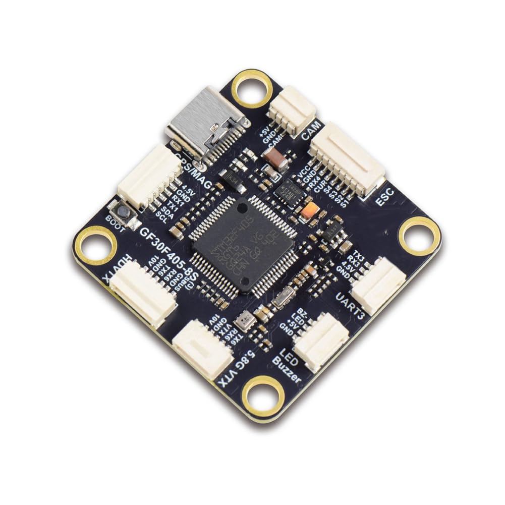 Kdouehg GF30F405 Flugsteuerung mit ICM42688P 3-8S Lipo Eingangssignal Dshot 30,5mmx4mm für Langstrecken-FPV-Drohne Kdouehg GF30F405 Flugsteuerung mit ICM42688P 3-8S Lipo Eingangssignal Dshot 30,5mmx4mm für Langstrecken-FPV-Drohne von Kdouehg