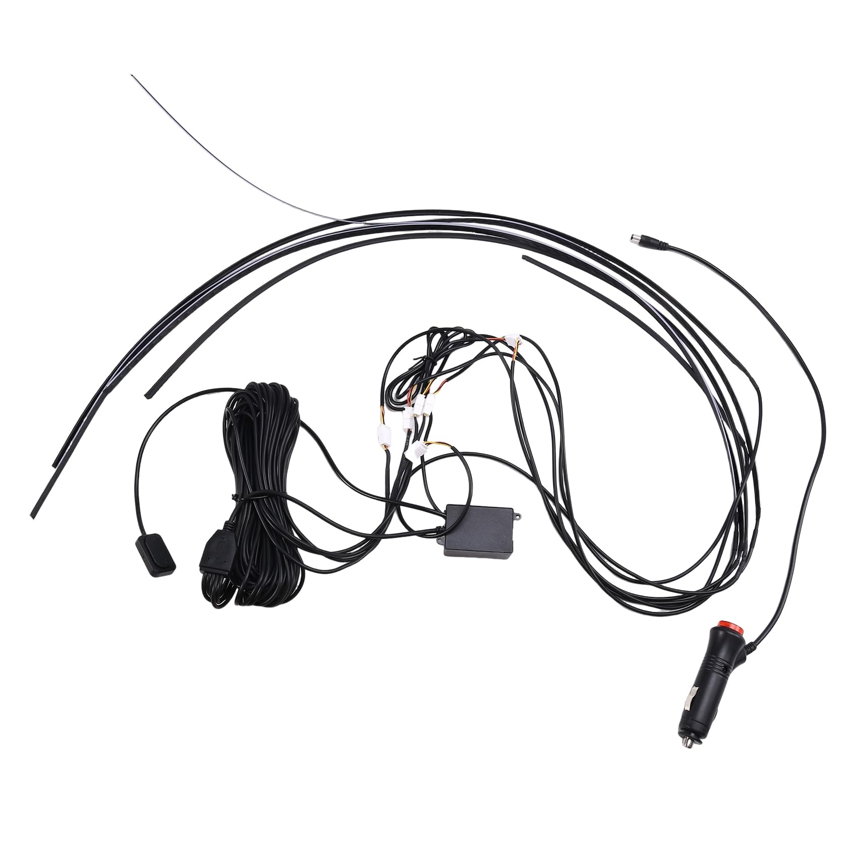 Kdouehg LED-Innenraum-Acrylfaserstreifen Auto-Atmosphärenlampe Streamer Auto-Umgebungslicht-Streamer Dekorativer Lichtstreifen Kdouehg LED-Innenraum-Acrylfaserstreifen Auto-Atmosphärenlampe Streamer Auto-Umgebungslicht-Streamer Dekorativer Lichtstreifen von Kdouehg