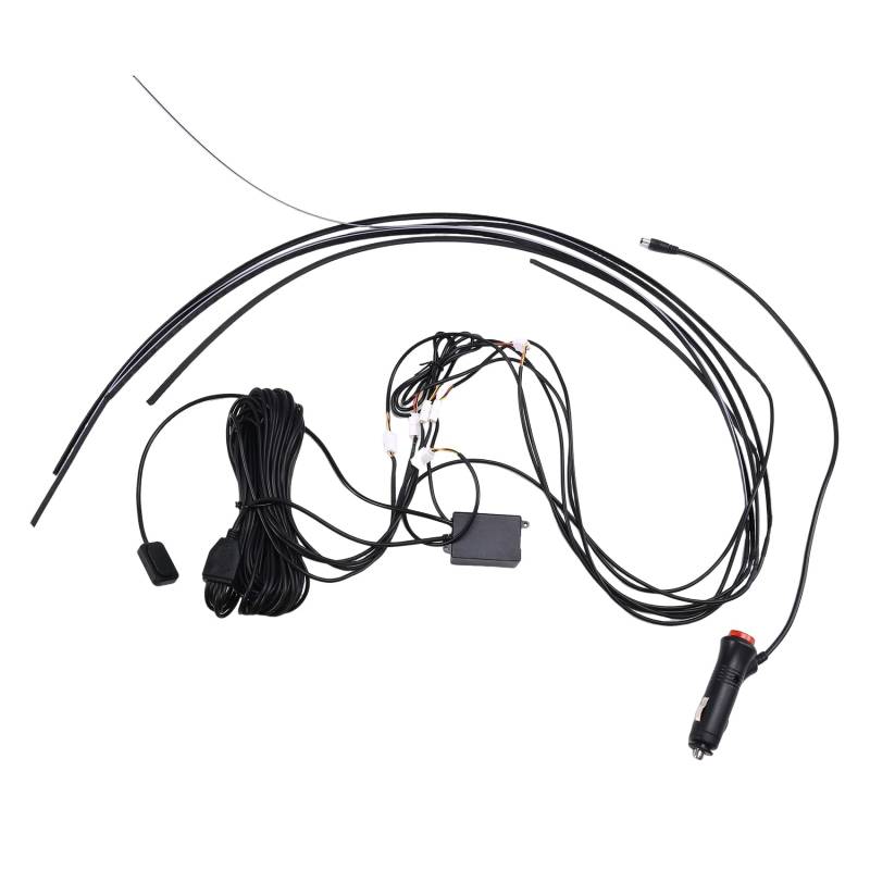 Kdouehg LED-Innenraum-Acrylfaserstreifen Auto-Atmosphärenlampe Streamer Auto-Umgebungslicht-Streamer Dekorativer Lichtstreifen von Kdouehg
