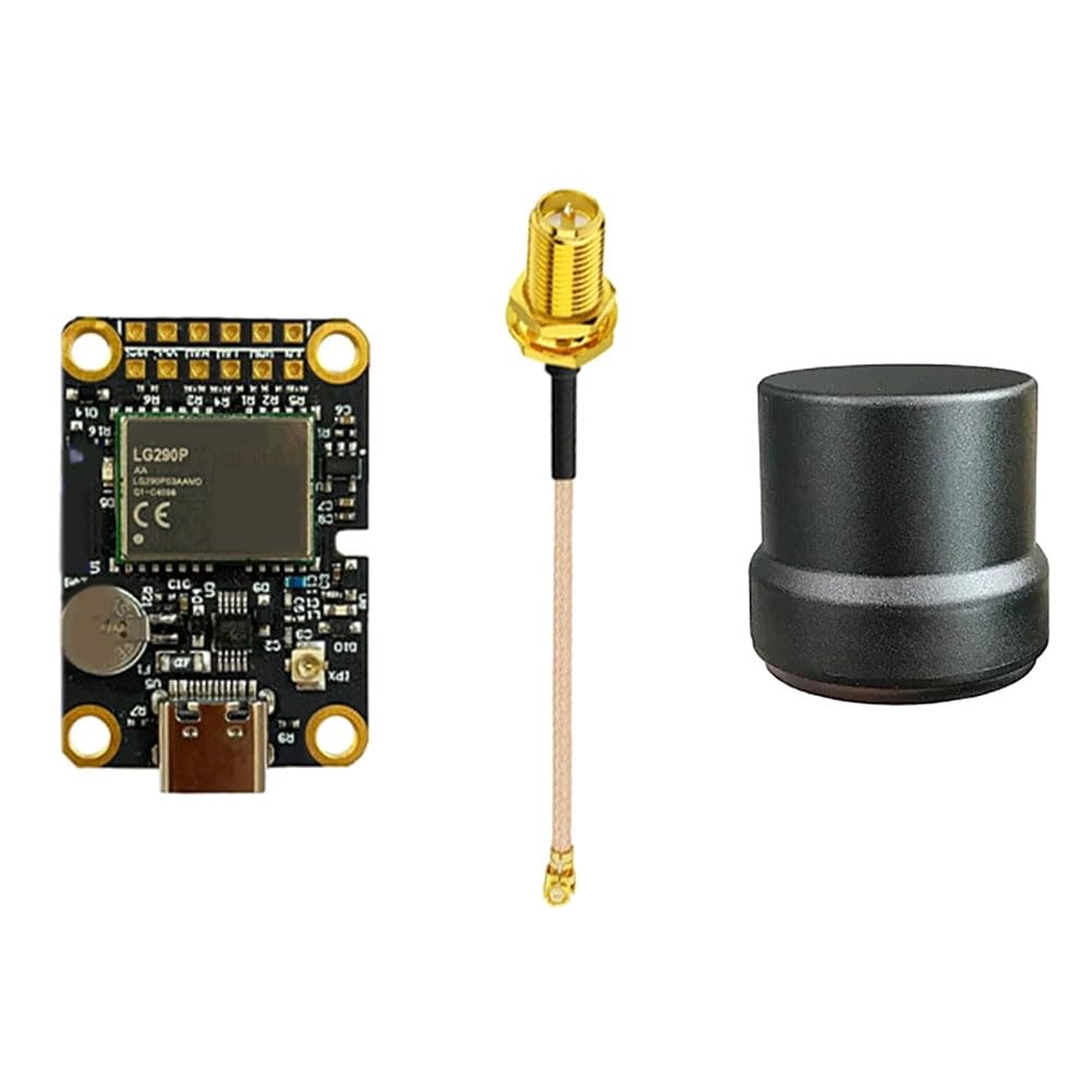 Kdouehg LG290P EM-290PAA RTK GNSS CmLevel Typ-C Unterstützung GPSL1 L2 L5 Glonass BDS NAVIC Flugsteuerung EM-901A Antenne von Kdouehg