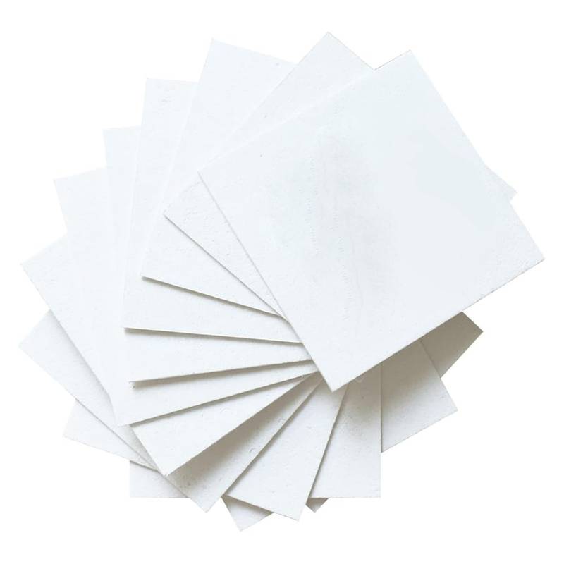 Kdouehg Magisches Schaumstrukturpapier - Weiße Zellulosekarten, DIY-Kunstbastelbedarf für Acrylmalerei, 10 Blatt von Kdouehg