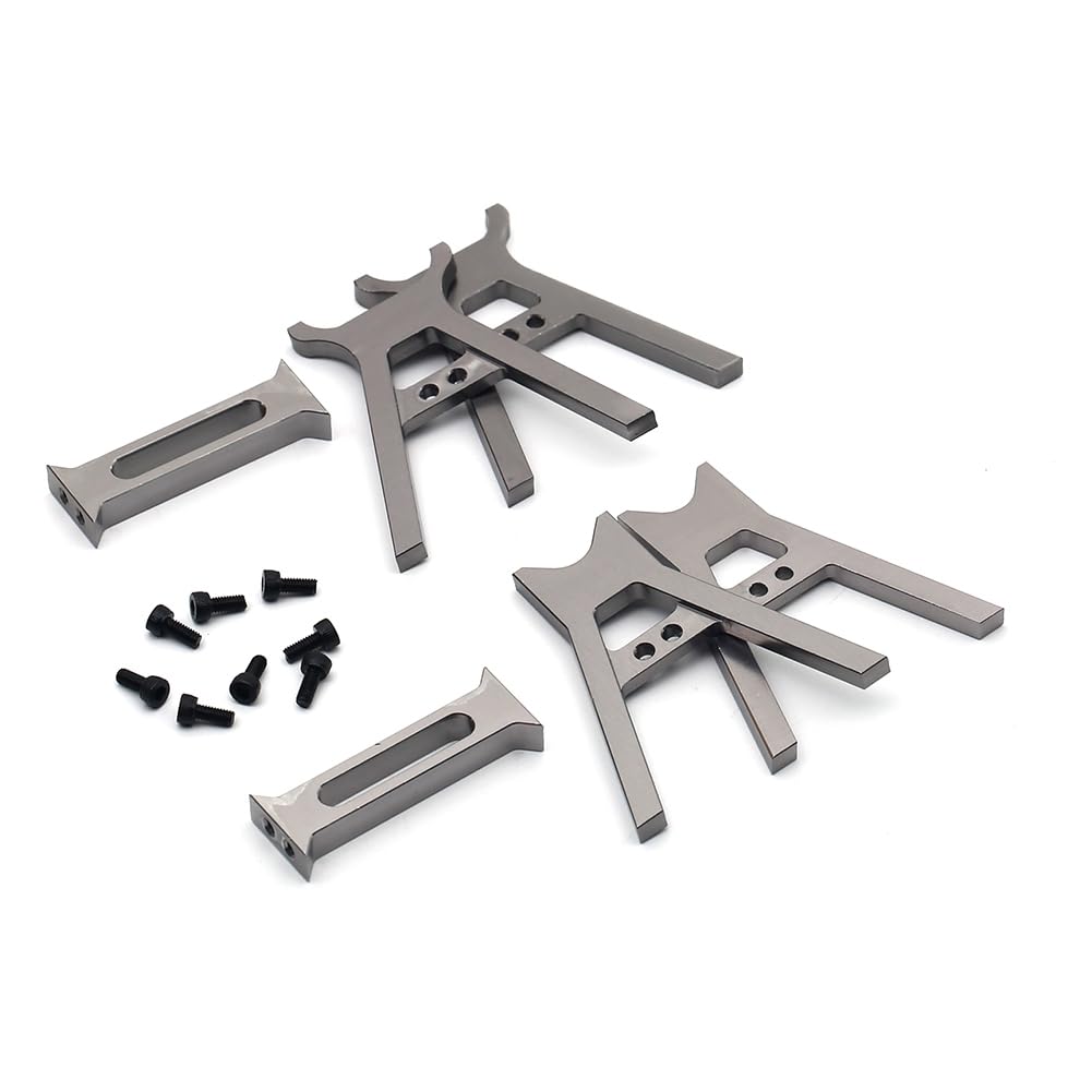 Kdouehg Mini-RC-Wagenheber-Ständer-Kit Aus Aluminiumlegierung für 1/18 1/24 RC Crawler SCX24 AX24 TRX4M FCX24 Kdouehg Mini-RC-Wagenheber-Ständer-Kit Aus Aluminiumlegierung für 1/18 1/24 RC Crawler SCX24 AX24 TRX4M FCX24 von Kdouehg