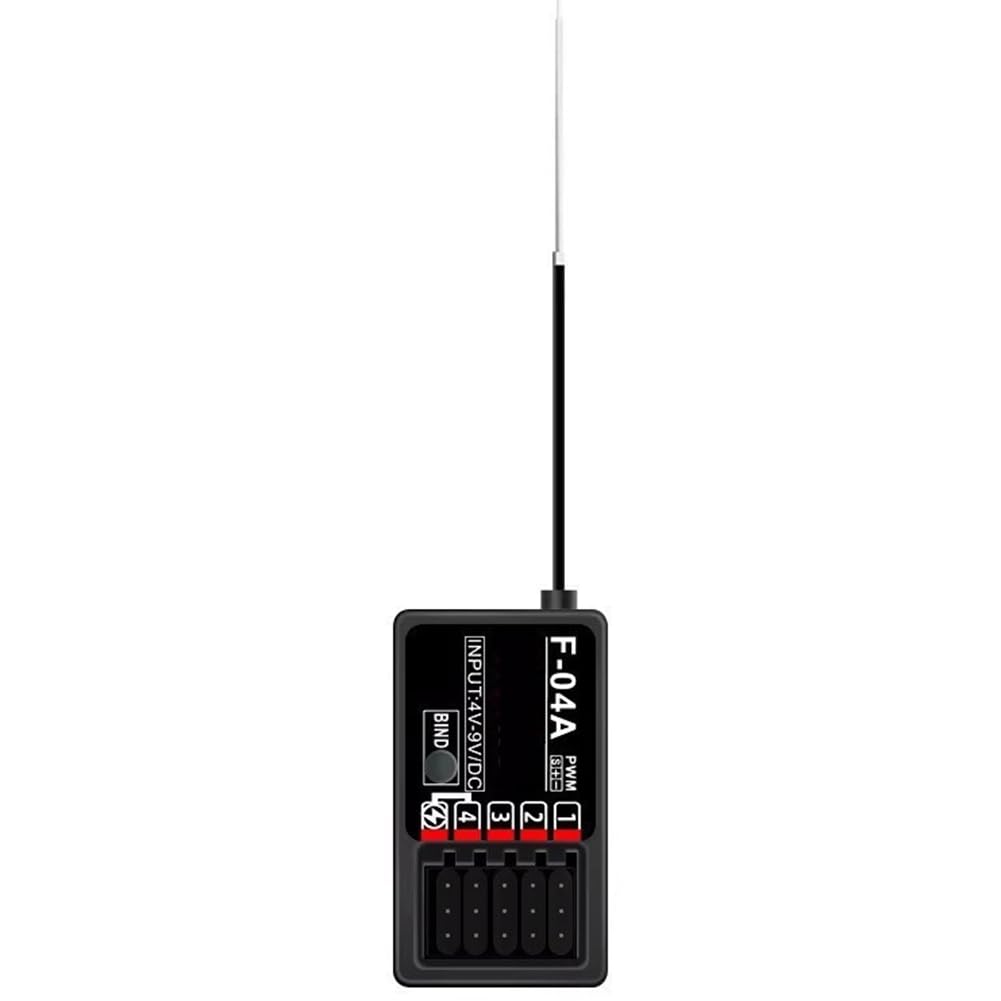Kdouehg Multi-Channel 2.4G Receiver F-04A für RC-Autos, Flugzeuge, Boote Flugzeug-Modell-Empfänger Kdouehg Multi-Channel 2.4G Receiver F-04A für RC-Autos, Flugzeuge, Boote Flugzeug-Modell-Empfänger von Kdouehg