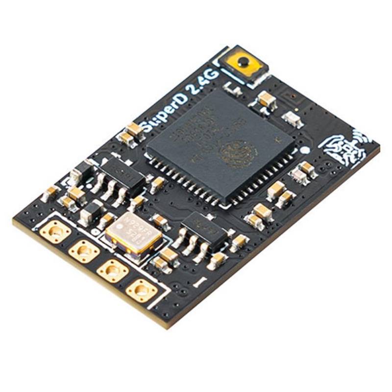 Kdouehg SuperD ELRS 2,4G Diversity-Empfänger ExprsLRS RX 2T Antennen TCXO für RC FPV Long Range/Freestyle Drone von Kdouehg