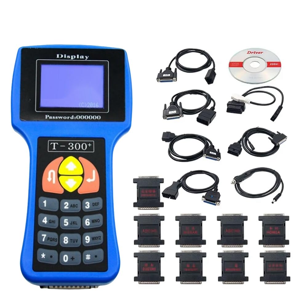 Kdouehg T300 Schlüsselprogrammierer T300 Auto V23.9 Auto-Schlüsselmacher T300 Code-Programmierer Schlüssel-Anpassungsgerät, Englische Version Kdouehg T300 Schlüsselprogrammierer T300 Auto V23.9 Auto-Schlüsselmacher T300 Code-Programmierer Schlüssel-Anpassungsgerät, Englische Version von Kdouehg