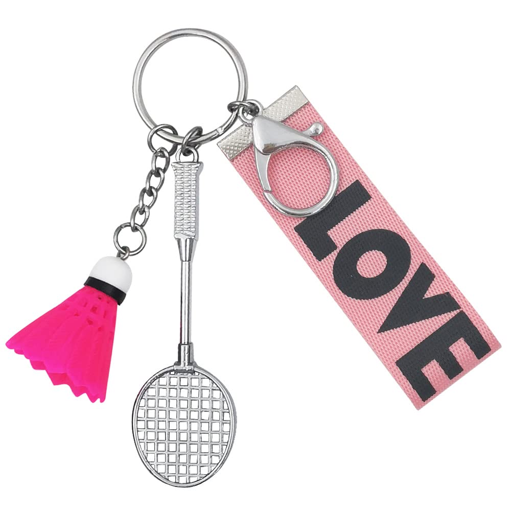 Keele badminton schlüsselanhänger, Pink, Large Keele badminton schlüsselanhänger, Pink, Large von Keele