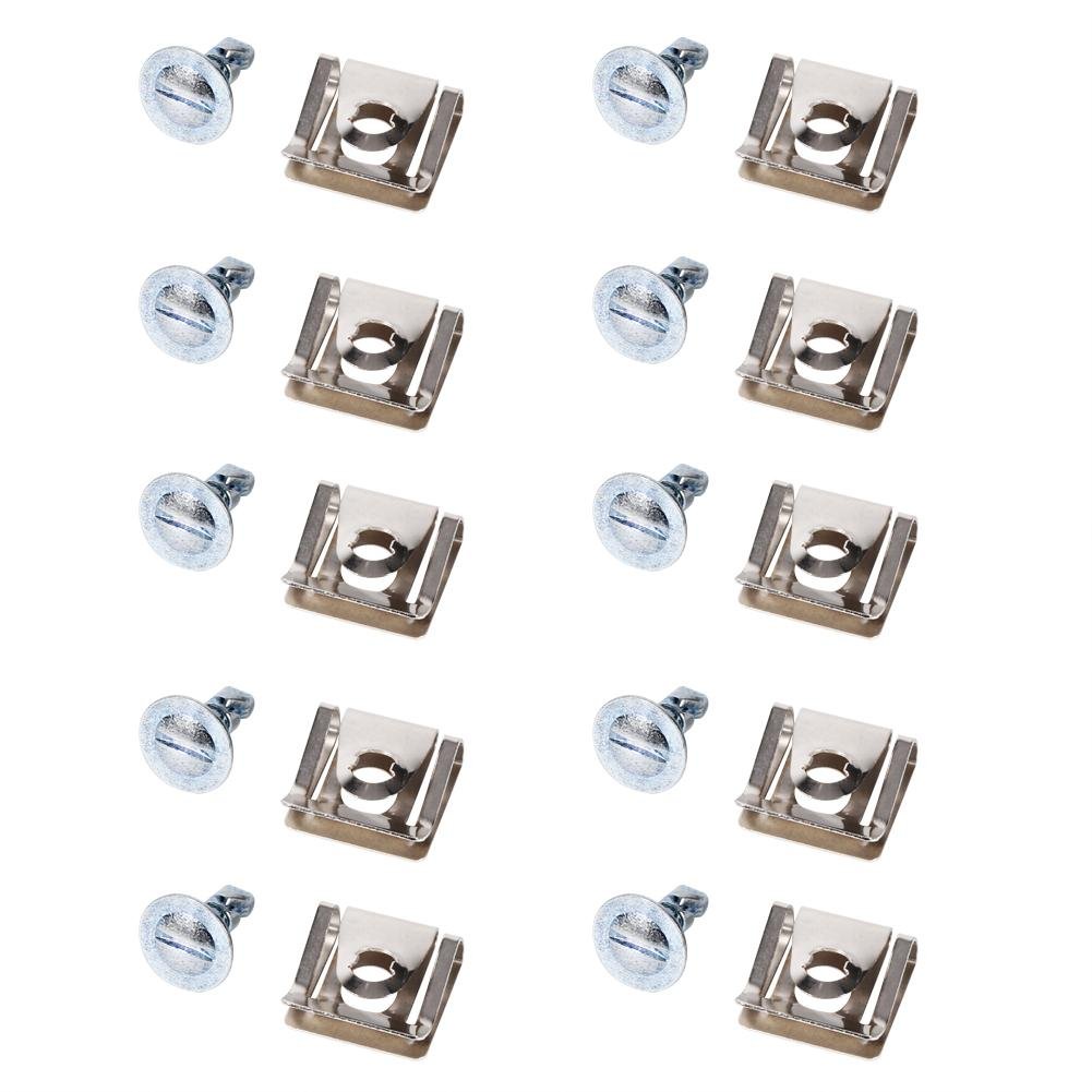 10x Motordeckel Schraubklemmen Keenso Under Motor Schraubklemmen Undertray Clips Kit 10x Motordeckel Schraubklemmen Keenso Under Motor Schraubklemmen Undertray Clips Kit von Keenso