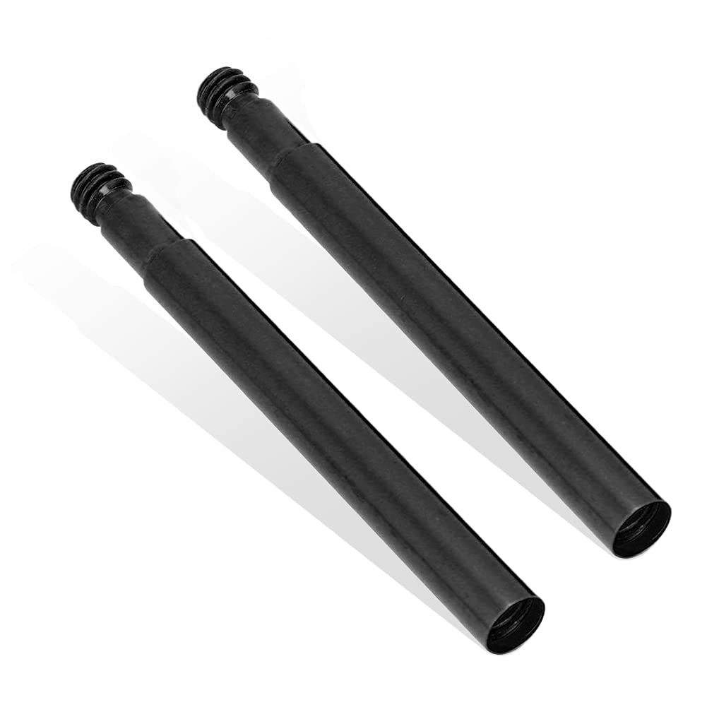 2Pcs Bike Valve Extender ， 60mm Fahrrad Presta Valve Extender Innenreifen Ventilverlängerung(schwarz) von Keenso