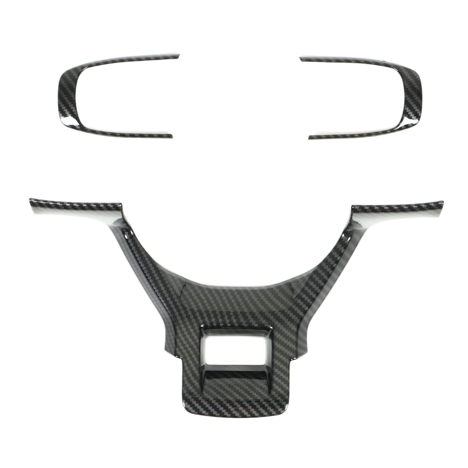 3 STÜCKE Innenlenkradabdeckung, Lenkradabdeckungsrahmen, Karbonfasermuster, Rostfrei, Glatte Oberfläche, Ersatz für Sportage HEV NQ5 Interieur & Exterieur Tuning 3 STÜCKE Innenlenkradabdeckung, Lenkradabdeckungsrahmen, Karbonfasermuster, Rostfrei, Glatte Oberfläche, Ersatz für Sportage HEV NQ5 Interieur & Exterieur Tuning von Keenso