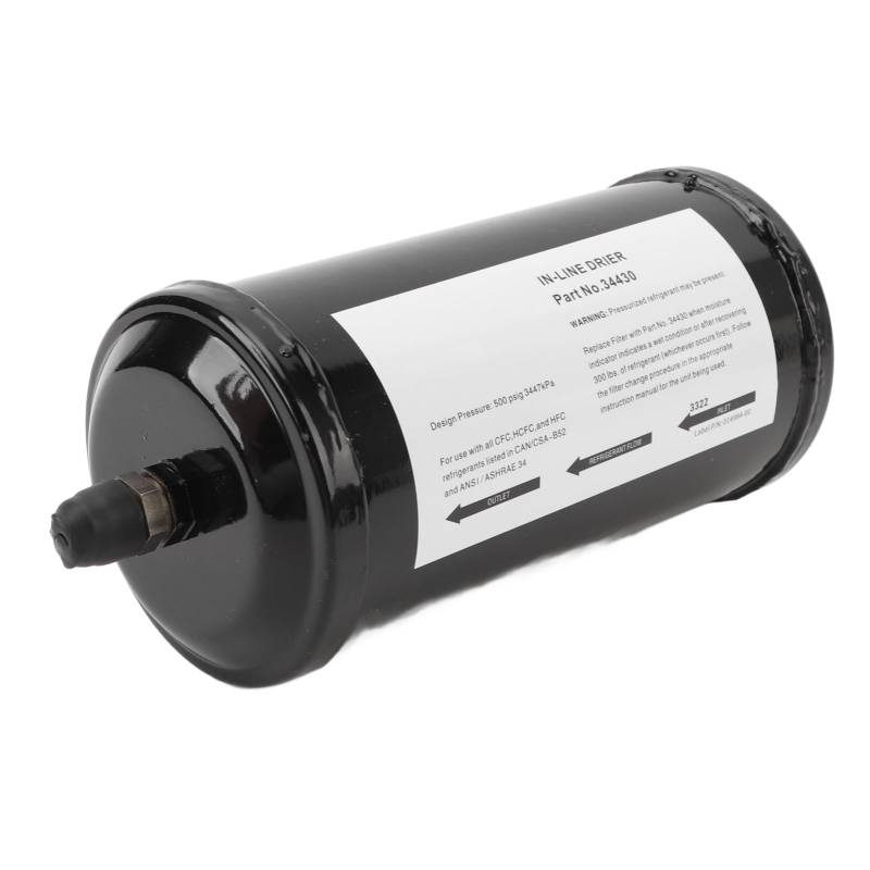 AC-Kältemittelfiltertrockner, AC-Recycling-Filtertrockner 34430 Schnellwechsel-Kältemittelfilter-Ersatz für Robinair 17700A 34450 34700 AC375 AC375A AC375C 34134Z von Keenso