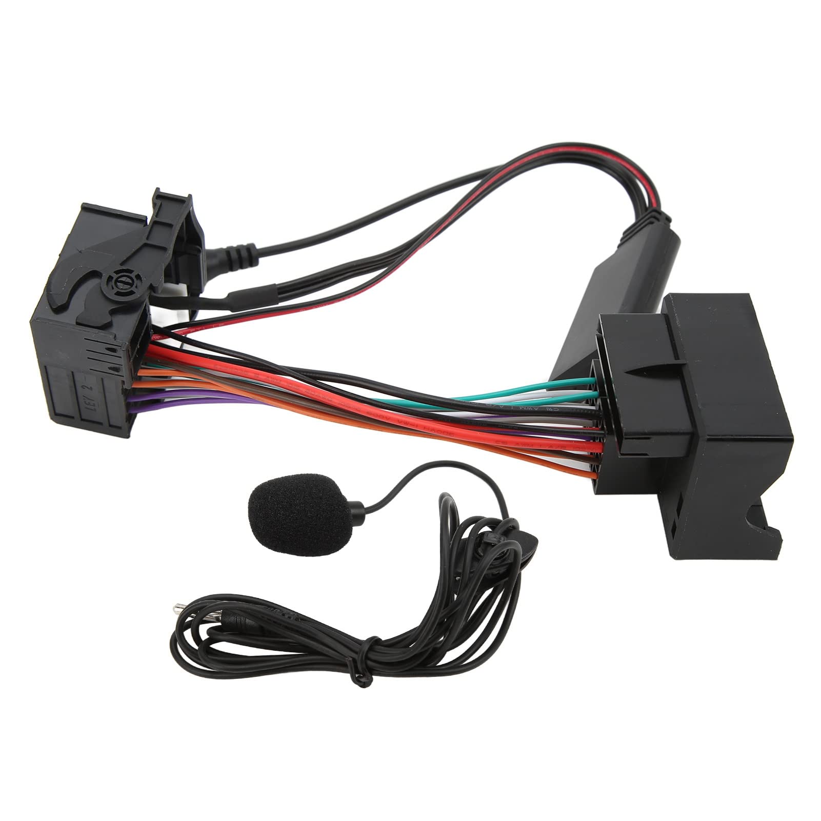 Auto Audio Kabel Adapter, Auto Bluetooth 5.0 AUX-IN Kabel Radio RD4 Kabelbaum Adapter Ersatz für Citroen C2 C3 C4(Mit Netzteil) Klemme und Drahtstrahl von Keenso