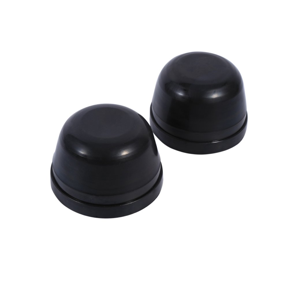 Auto LED Scheinwerfer Staubschutzkappe, 2 stk 80mm schwarz Staubschutzhülle für die modifizierte hintere Abdeckung der Autoscheinwerfer Auto LED Scheinwerfer Staubschutzkappe, 2 stk 80mm schwarz Staubschutzhülle für die modifizierte hintere Abdeckung der Autoscheinwerfer von Keenso