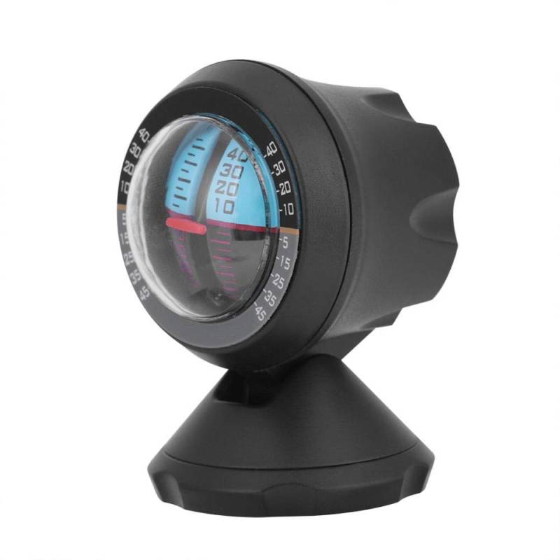 Auto Slope Meter Gauge Hohe Empfindlichkeit Winkelmesser Neigungsmesser Winkel Slope Tilt Indicator Level Meter Tool Kfz-elektronik von Keenso