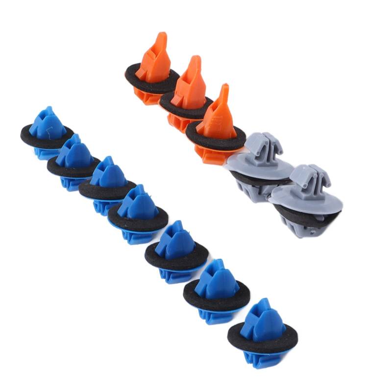 Auto Stoßfänger -Halterclip, Vordertürverkleidungskörperform -Kit -Karosserie -Retainer -Panel -Clips Ersatz für Prado 120 von Keenso