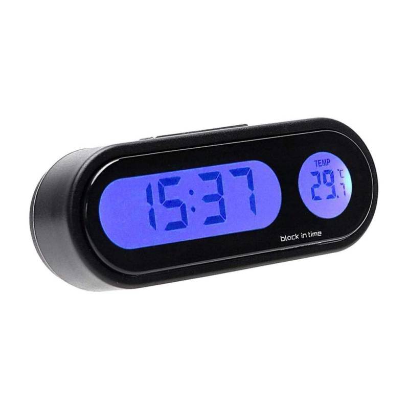 Auto Uhr Thermometer, Auto Uhren mit Temperatur für Armaturen Brett Auto Uhr von Keenso