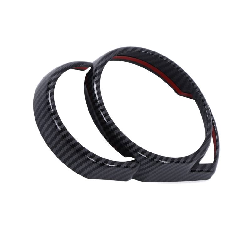 Automotive Dashboard -Panel -Rahmenabdeckung, Zentralkonsolen Dash Board Instrumententafel Dekorative Border -Kohlefaser -Stil für Heckback F54 F55 F56 F57 von Keenso