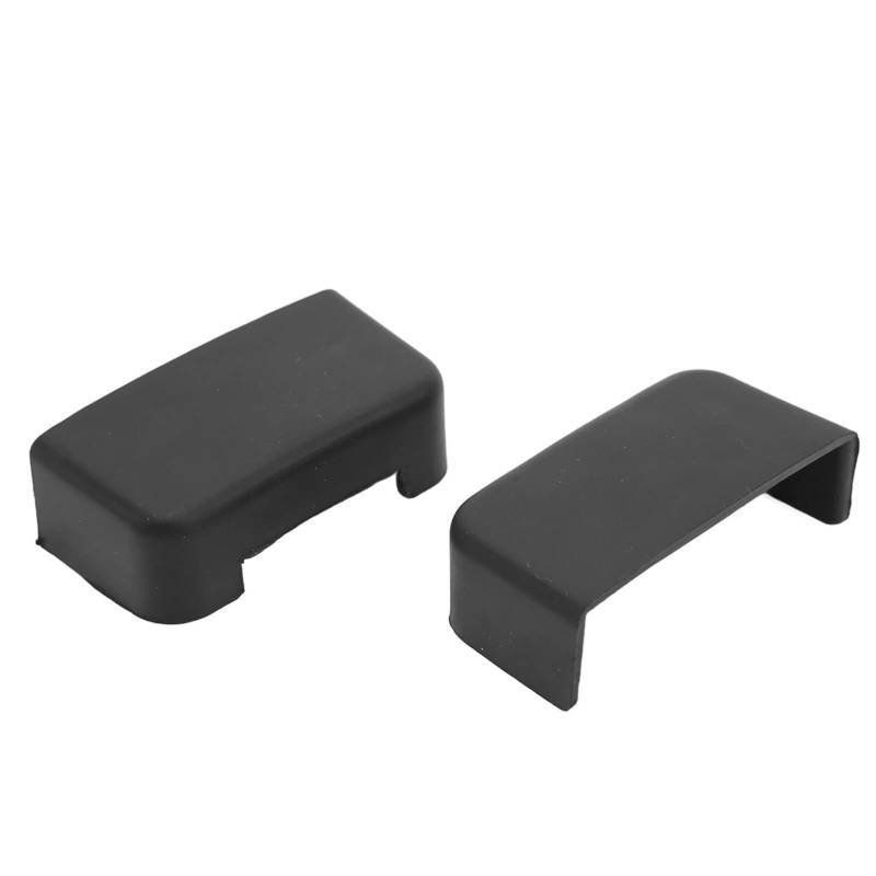 Autositz-Gleitschienenstecker, 4 Stück Rücksitz-Gleitschienenstecker Gummischutzabdeckung Ersatz für Model 3 Y 2017-2023 von Keenso