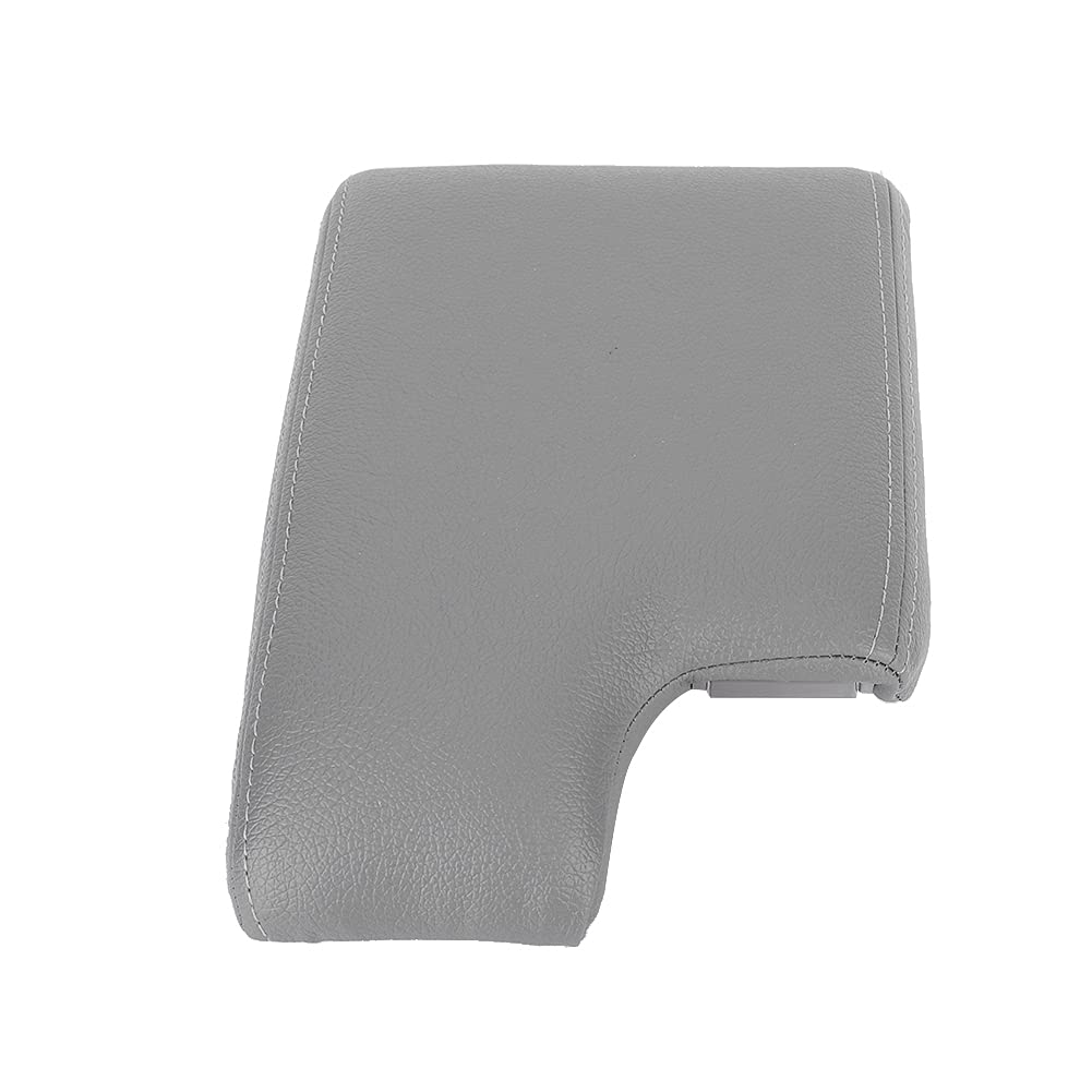 Autozentrum Konsole Deckel, Autocenter-Konsolen-Armlehnen-Abdeckpadkissen für E46 1999-2004 (Grey) von Keenso