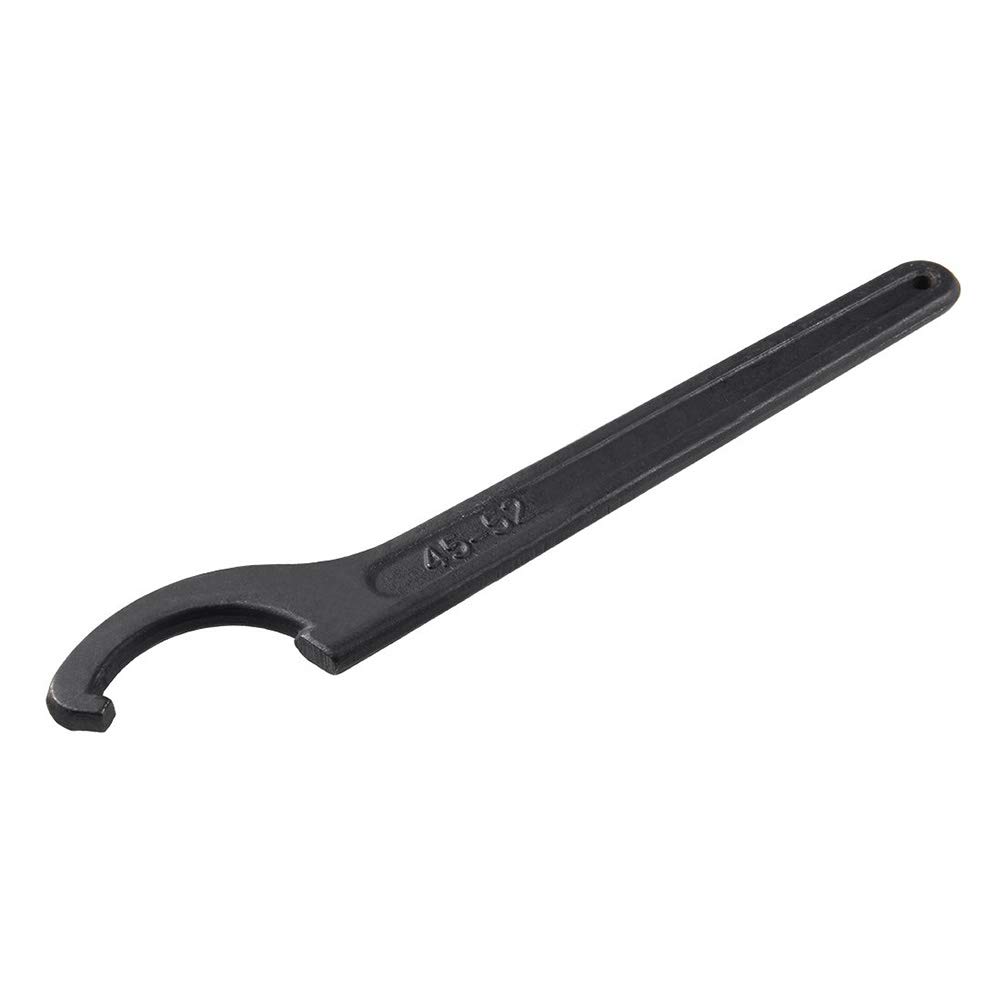 C Schreitentüle für Stoßdämpfer, Chrom Vanadiumlegierung Stahl 45-52 Mm Schraubenschlüssel mit Haken (BLACK) von Keenso