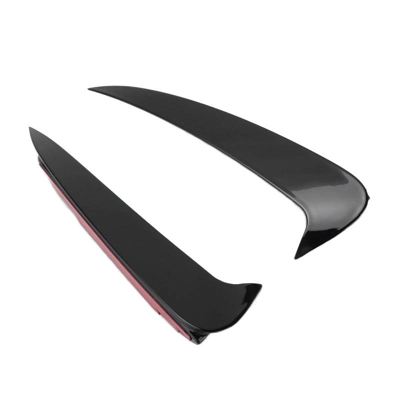 Car Body Spoiler, 2PCS Auto Heckstoßstange Seitenflossen ABS Heckstoßstange Canard Diffusor Spoiler Lip Splitter Flossen Ersatz für Mercedes Benz C Coupe C205 2015+ von Keenso