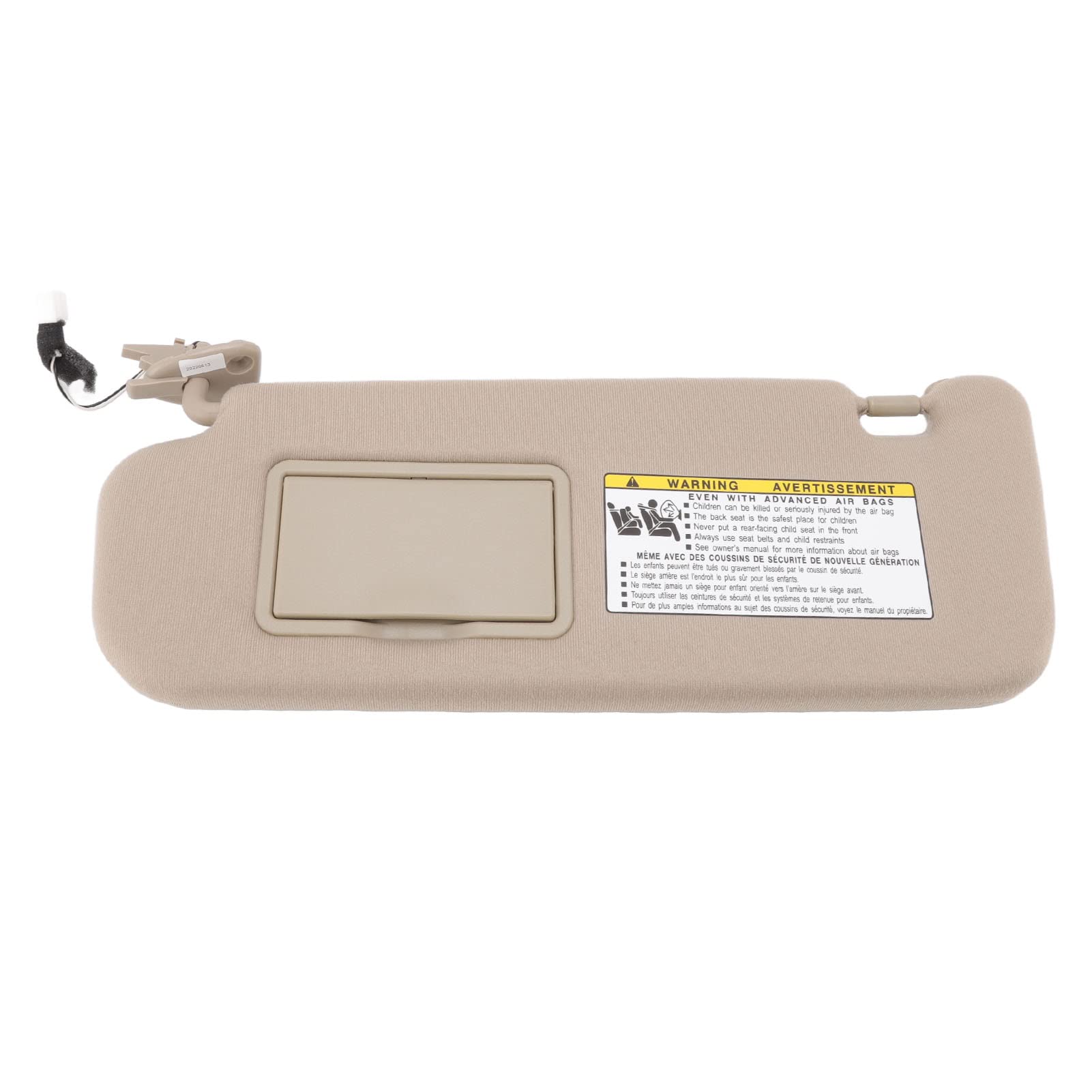 Car Sun Visor mit Make -up -Spiegel, Automobile Inside Sun Protection Visier 852013K010qd Ersatz für Sonata 2006-2008 (Links) von Keenso