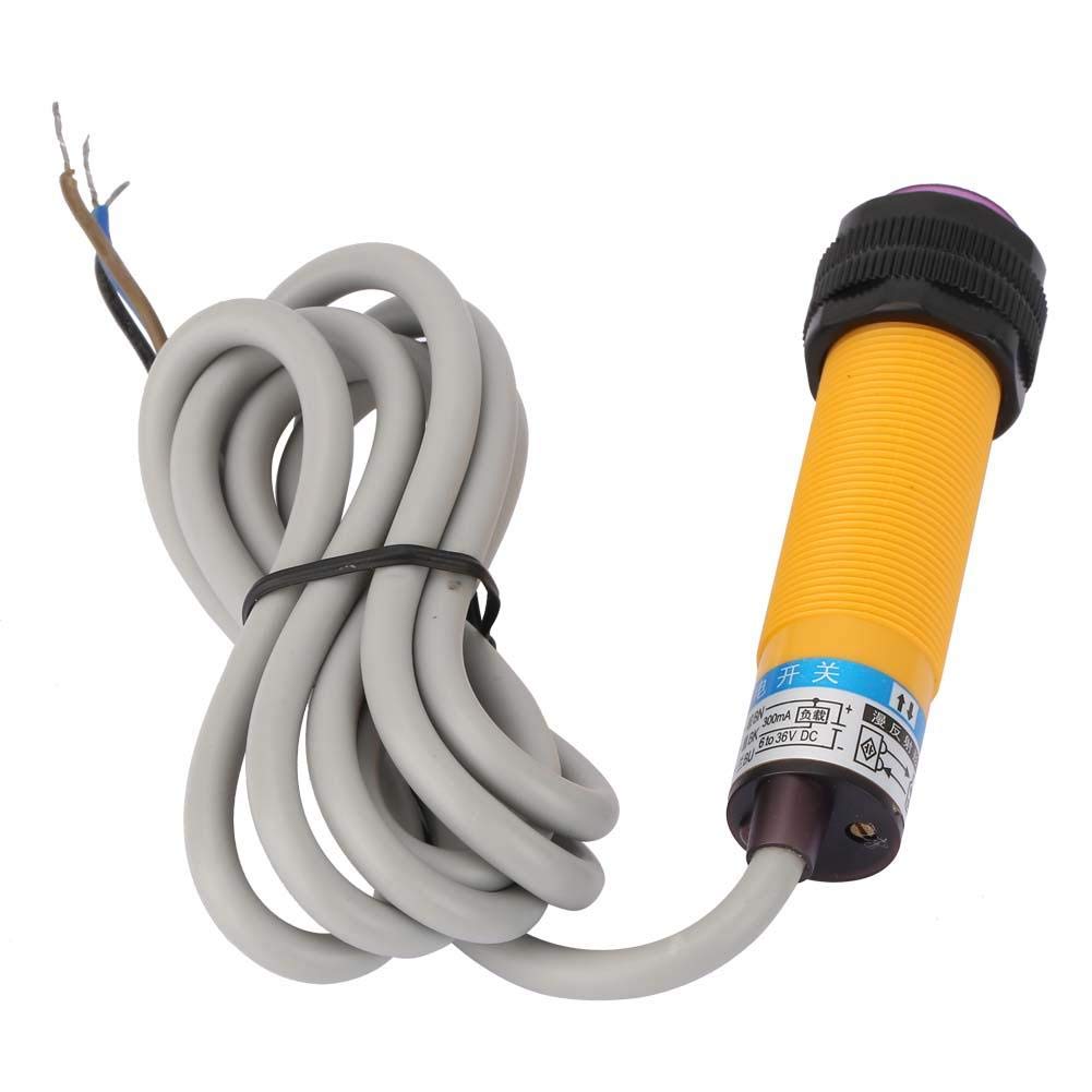 Fotoelektrischer Näherungssensor, 10-30 cm Abstand NPN NO Schließer Näherungssensor-Schalter mit Diffuser Reflexion E3F-DS30C4 Näherungssensor DC6-36V Fotoelektrischer Näherungssensor, 10-30 cm Abstand NPN NO Schließer Näherungssensor-Schalter mit Diffuser Reflexion E3F-DS30C4 Näherungssensor DC6-36V von Keenso
