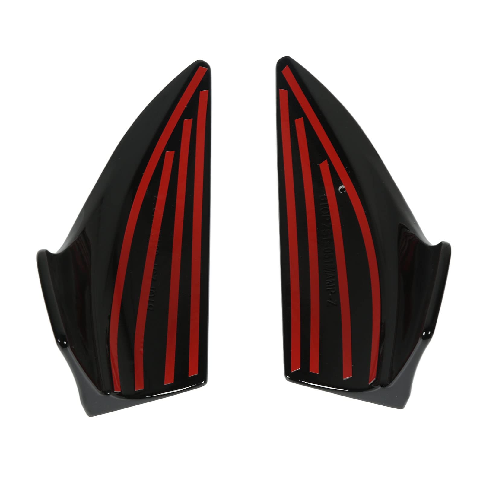 Frontstoßstangen-Splitter, Frontstoßstangenlippen-Spoiler-Ersatz für C-Klasse W206 Line C43 ab 2021 (Glänzend schwarz) Interieur & Exterieur Tuning von Keenso