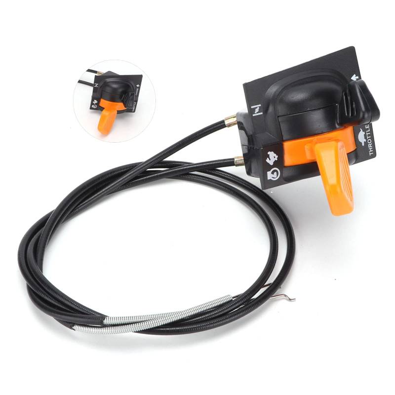 Gaszug, Gas-Choke-Hebel mit Kabel AM140333 Ersatz für Deere X305R X310 X530 X300 X300R X304 von Keenso