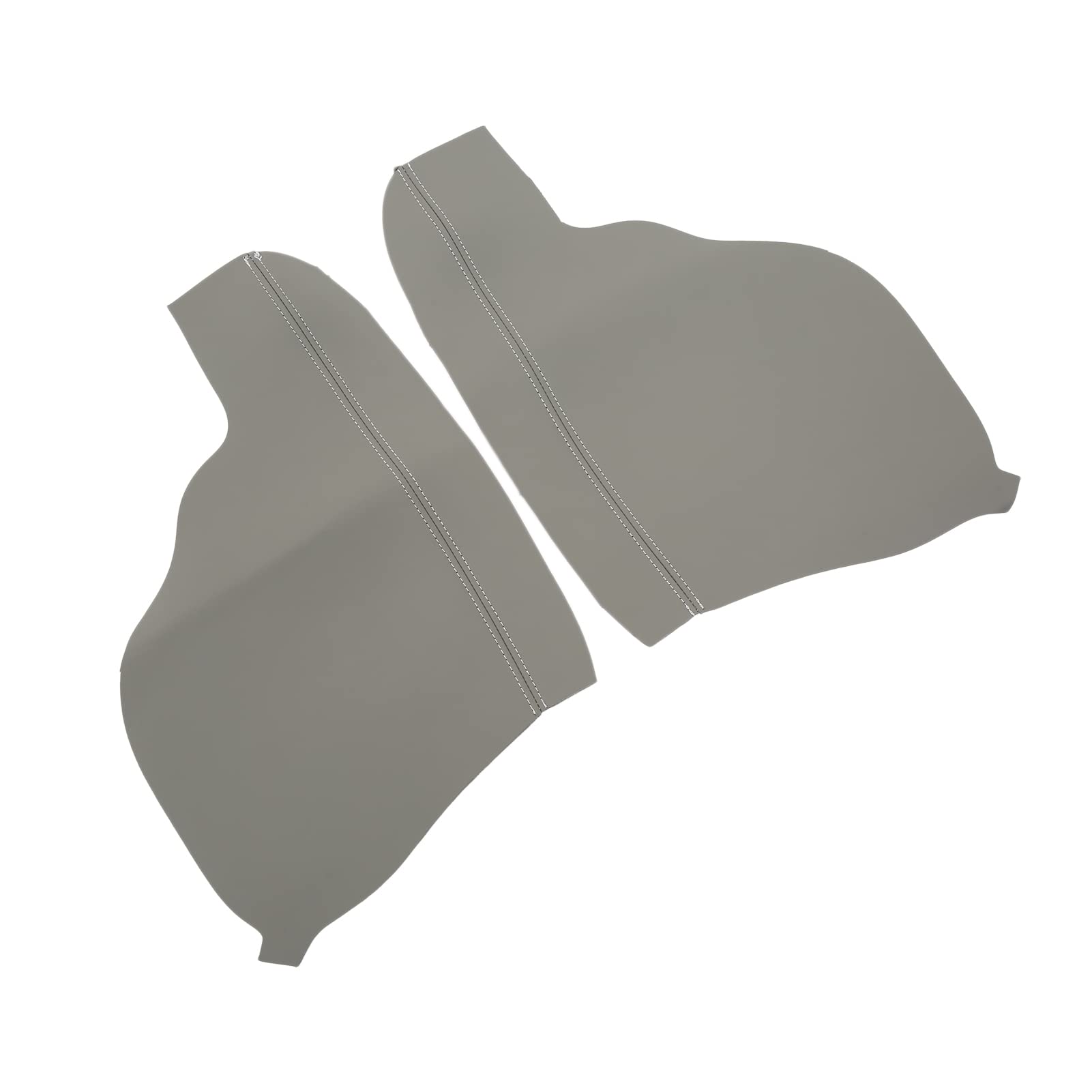Keenso 1 Paar Türscheibe Armlehnen Deckelabdeckung, Vordertür -Panel Armlehnenabdeckung Auto Innenzubehör Ersatz für 2011-2017 (Grau 2 Stück Packung) von Keenso