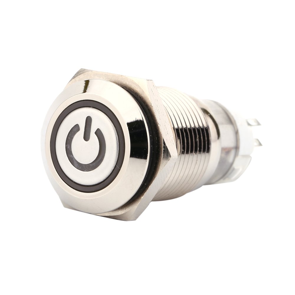 Keenso 12V LED Druckschalter ON/OFF Grün LED Auto Leistung Druckschalter 16mm Schalter im Auto Keenso 12V LED Druckschalter ON/OFF Grün LED Auto Leistung Druckschalter 16mm Schalter im Auto von Keenso