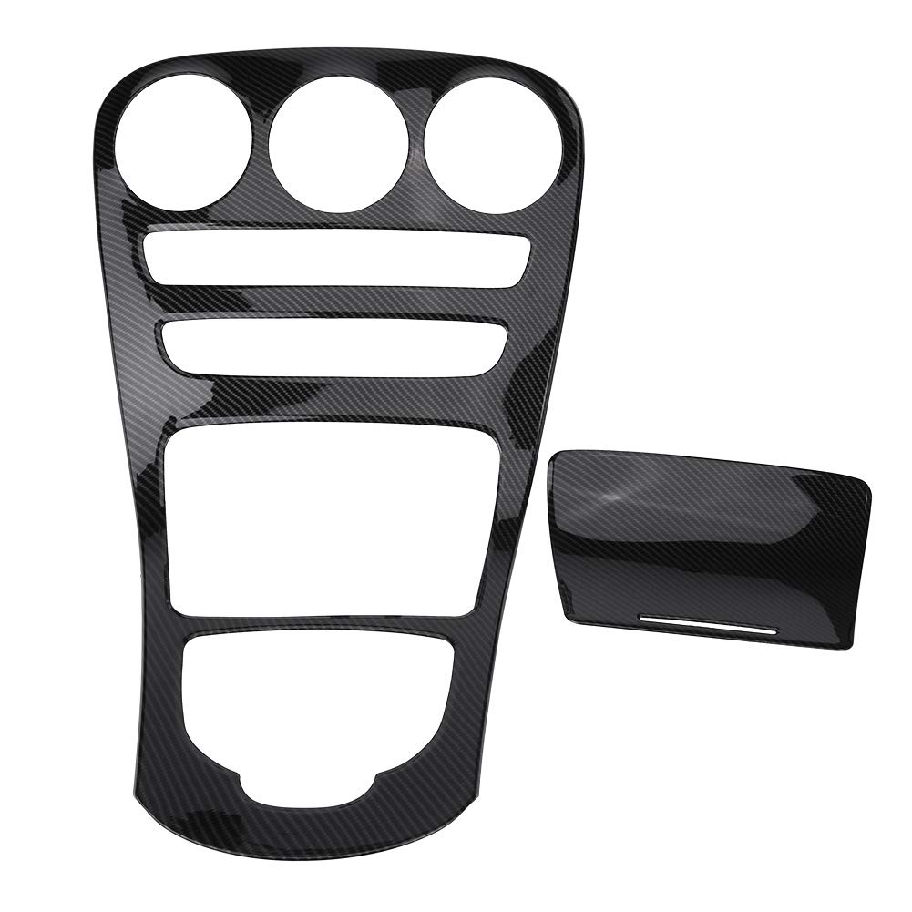 Keenso 2 stücke kohlefaser Mittelkonsole Panel Dekoration Abdeckung Trim Konsole Dashboard Bedienfeld Dekoration Abdeckung Trim für C-klasse W205 / GLC-Klasse W253 15-18 Konsolen-Komponenten Keenso 2 stücke kohlefaser Mittelkonsole Panel Dekoration Abdeckung Trim Konsole Dashboard Bedienfeld Dekoration Abdeckung Trim für C-klasse W205 / GLC-Klasse W253 15-18 Konsolen-Komponenten von Keenso