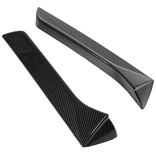 Keenso Auto Heckscheibe Seitenspoiler, 1 Paar Auto Heckscheiben Seitenflügel Spoiler ABS Heckscheibe Außenverkleidung Spoiler Ersatz für SEAT Leon 5F Mk3 MK3.5 2013-2021 von Keenso