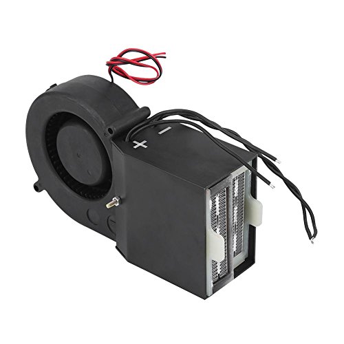 Keenso Auto Heizung Heizung Fan 2 breite Steckdose, 12V 24V einstellbare Keramik Auto Heizung Heizung Wärmer Defroster Demister 150W-500W Kfz-elektronik von Keenso