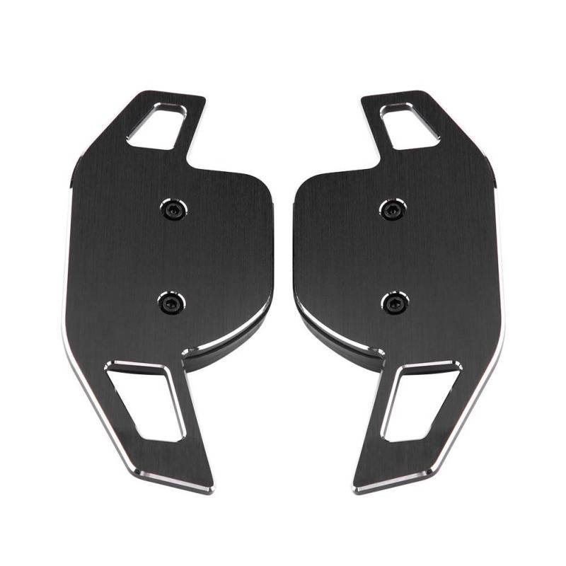 Keenso Auto Lenkrad Schaltwippen, 1 Paar Auto Aluminium Lenkrad Schaltpaddel Schaltwippen für A1 A3 A4 A8 A8 Q5 von Keenso