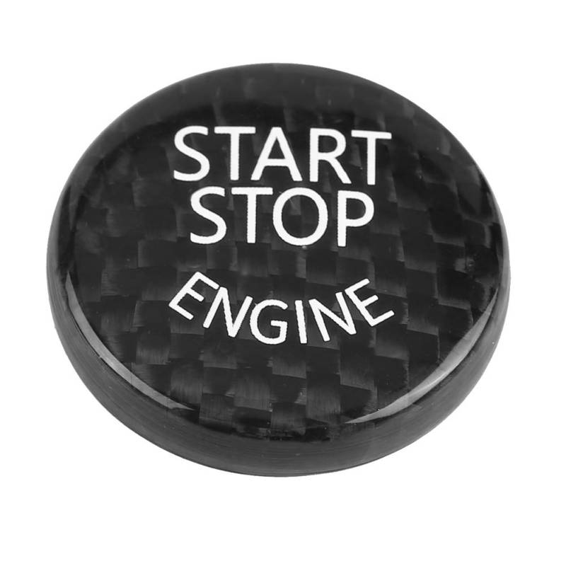 Keenso Auto Schalter Aufkleber Motor Start Stop Schalter Abdeckung für F20 F21 F22 F23 F30 F31 F32 F33 F10 F11 von Keenso