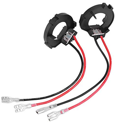 Keenso Auto Scheinwerfer Halter, 2 Stück H7 LED Scheinwerfer Lampenfassung Halter Adapter H7 LED Scheinwerfer Adapter für MK7 Keenso Auto Scheinwerfer Halter, 2 Stück H7 LED Scheinwerfer Lampenfassung Halter Adapter H7 LED Scheinwerfer Adapter für MK7 von Keenso