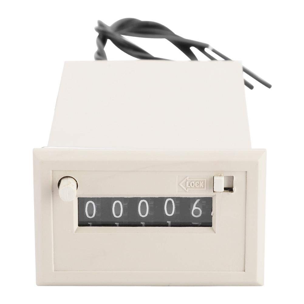 Keenso Impulszähler ， CSK5-NKW 5-stellig 0-99999 Industrial Totalizer Mechanischer elektromagnetischer Impulszähler(DC12V) Zähler Industrielle Steuerungen von Keenso