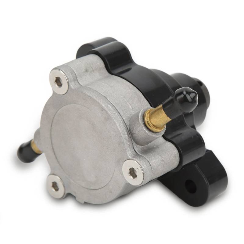 Keenso Mechanische Kraftstoffpumpe Schwarze Metall-Außenborder-Kraftstoffpumpe Mechanische Kraftstoffpumpe 68 V 24410 00 00 Ersatz für Mariner 4-Takt 75 80 90 105 115 PS Auto- Und Motorradteile von Keenso