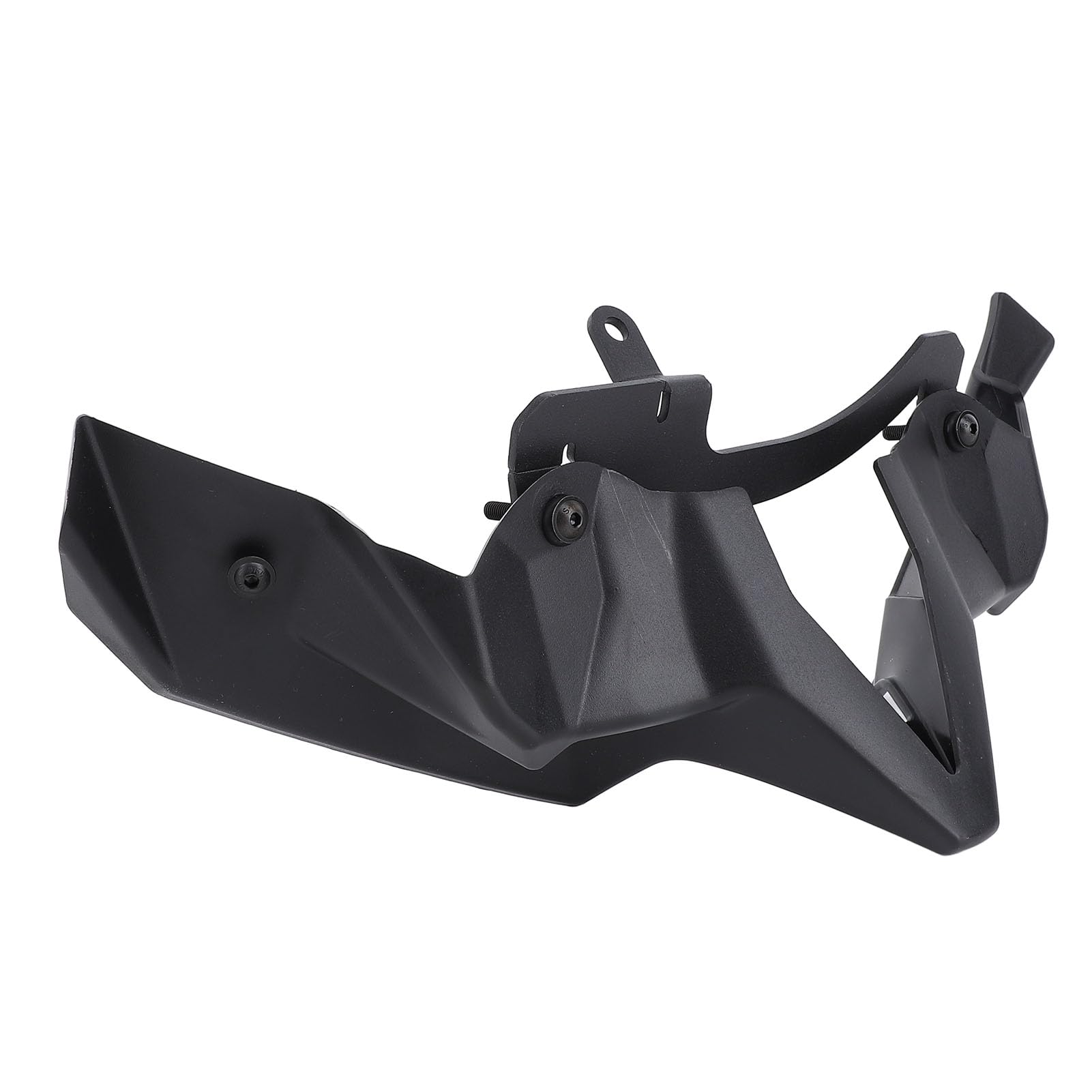 Keenso Motorcycle Naked Front Spoiler-Abtriebsflügelflügels für Verbesserte Stabilität mit ABS-Material für Z900 2020-2024 (BLACK) von Keenso